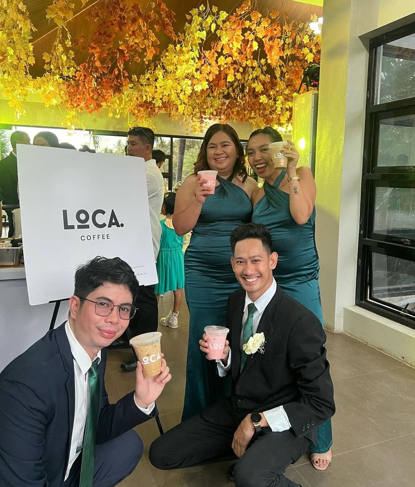 The Loca Coffee team and friends